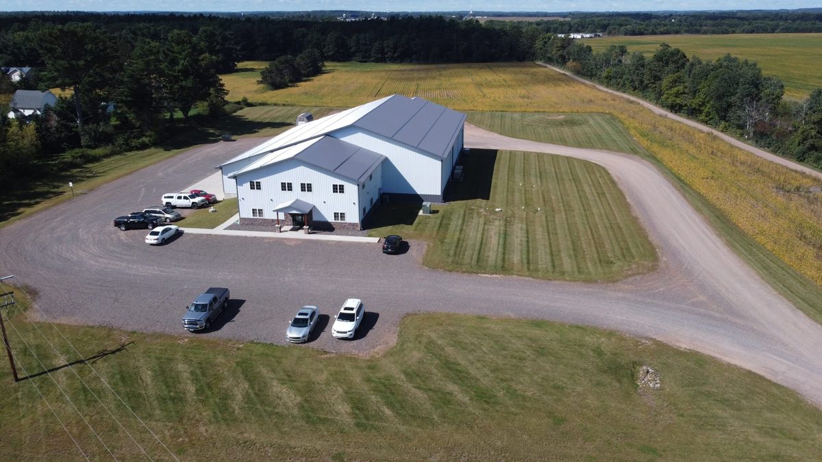 Modern Wenger Distributing distribution center in Cameron, Wisconsin