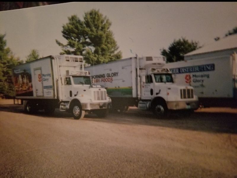 Vintage Wenger Distributing trucks from company heritage